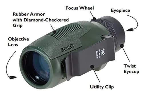Vortex Solo 8x36 Monocular | Waterproof, Fogproof, Fully Multi-Coated Optics thumbnail 5