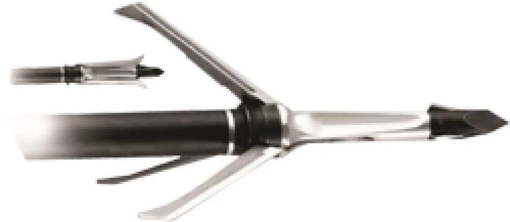 Grim Reaper Razortip Broadhead - 125 Grain | 3-Blade, Mini-Tip Penetration