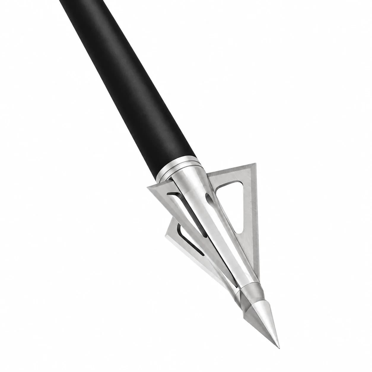Grim Reaper Razortip 100 Grain Expandable Broadhead, 3-Blade, 1-3/8" | High Penetration & Precision (120 chars) — Hades Fixed Blade 100 Grain thumbnail 1