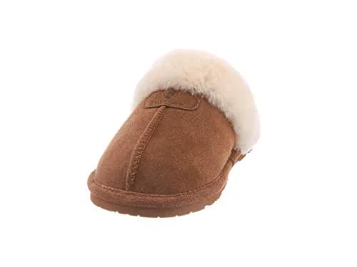 BEARPAW Loki II 12 Women's Sheepskin Slippers Hickory | Cozy Indoor-Outdoor Comfort thumbnail 7