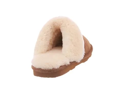 BEARPAW Loki II 12 Women's Sheepskin Slippers Hickory | Cozy Indoor-Outdoor Comfort thumbnail 8
