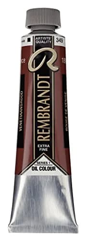 Rembrandt Oil Colour Tube 40 ml Venetian Red | Extra Fine Pigment, Lightfast & Durable thumbnail 1
