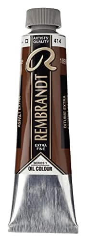 Rembrandt Oil Colour Tube 40 ml Asphaltum | High Pigment Concentration & Lightfastness thumbnail 1