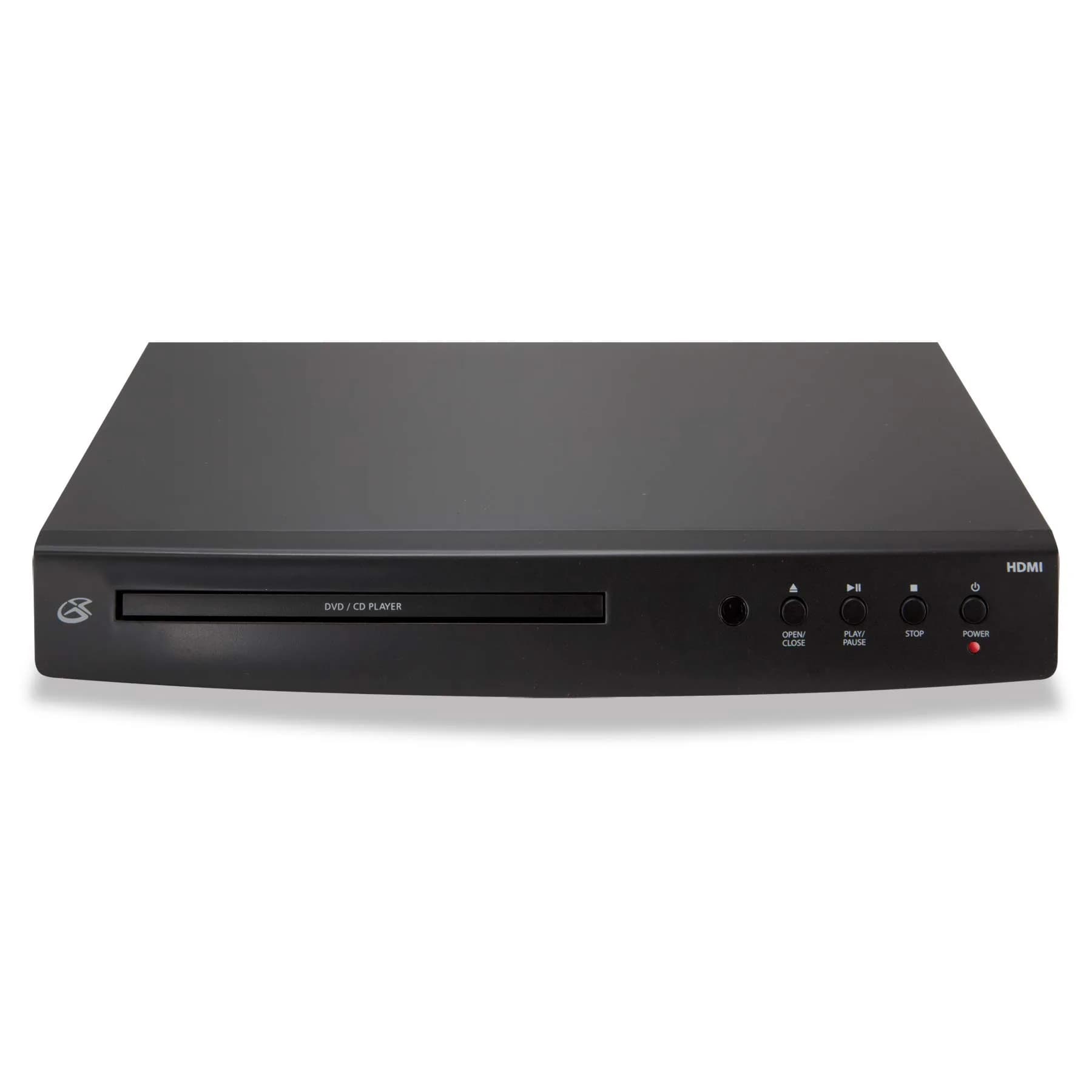 GPX DH300B 1080p Upconversion DVD Player with HDMI, Black | Supports Dolby Digital & Progressive Scan - main product image