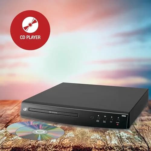 GPX DH300B 1080p Upconversion DVD Player with HDMI, Black | Supports Dolby Digital & Progressive Scan thumbnail 3