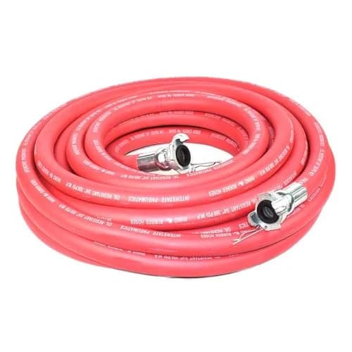 Interstate Pneumatics Jack Hammer Rubber Air Hose 3/4 Inch x 50 Feet | Heavy-Duty 300 PSI with Reinforced Rubber thumbnail 1