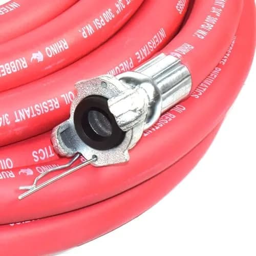 Interstate Pneumatics Jack Hammer Rubber Air Hose 3/4 Inch x 50 Feet | Heavy-Duty 300 PSI with Reinforced Rubber thumbnail 4