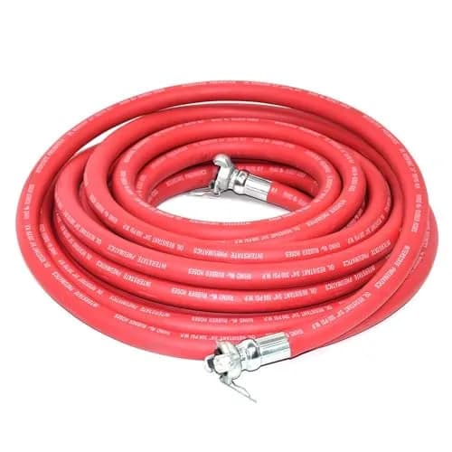 Interstate Pneumatics Jack Hammer Rubber Air Hose 3/4 Inch x 50 Feet | Heavy-Duty 300 PSI with Reinforced Rubber thumbnail 2