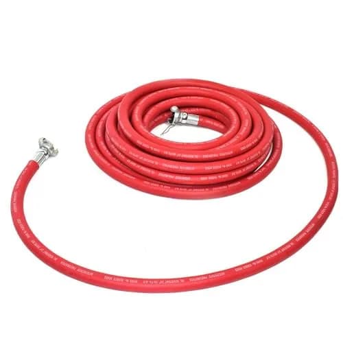 Interstate Pneumatics Jack Hammer Rubber Air Hose 3/4 Inch x 50 Feet | Heavy-Duty 300 PSI with Reinforced Rubber thumbnail 3