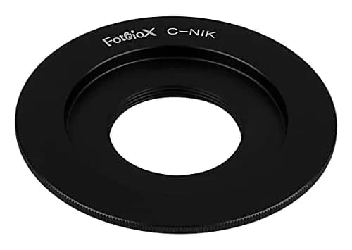 Fotodiox C-Mount Lens to Nikon F-Mount Camera Adapter | Macro Photography Focus thumbnail 1