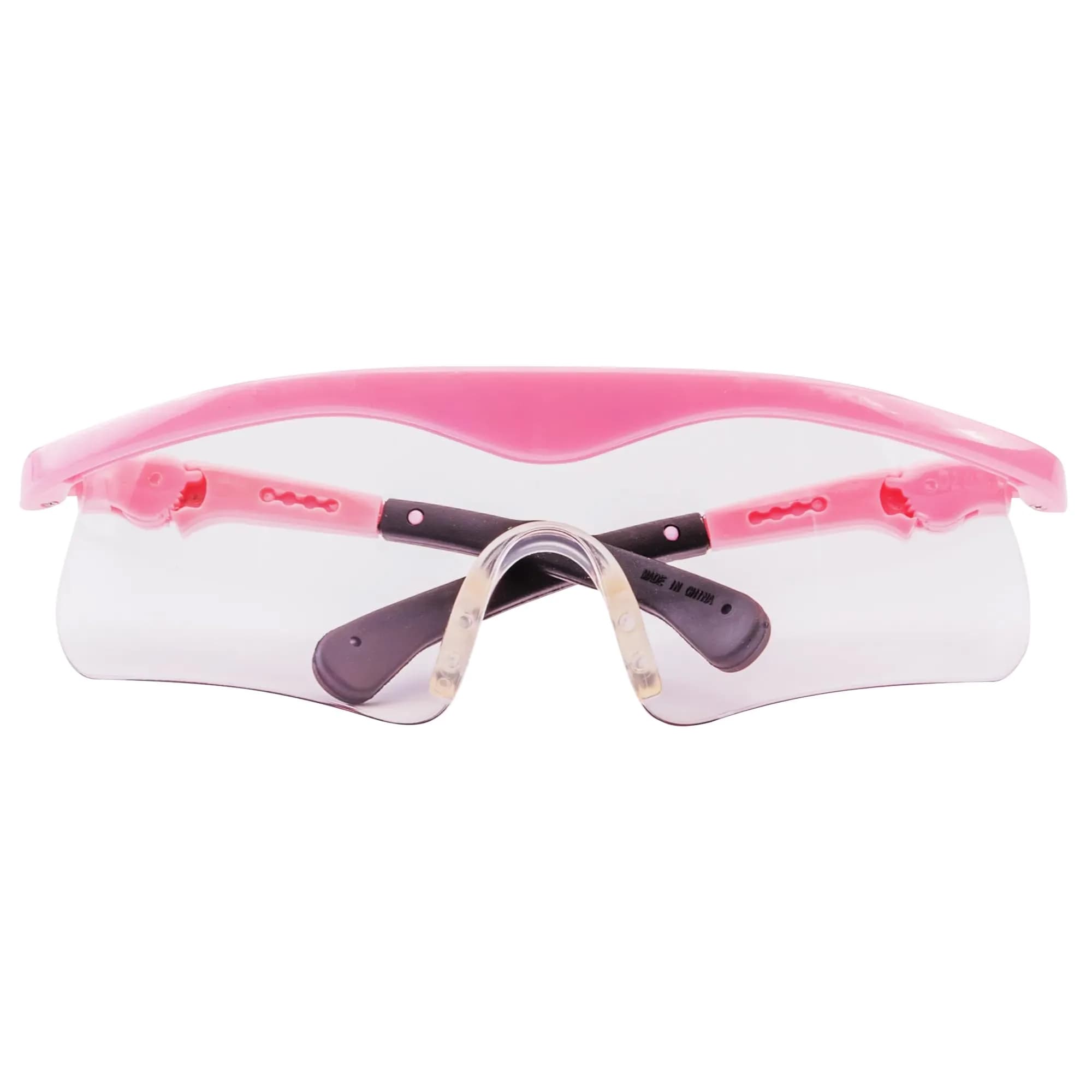 Daisy Impact-Resistant Safety Glasses Black/Pink | Youth to Adult Fit, Full Coverage