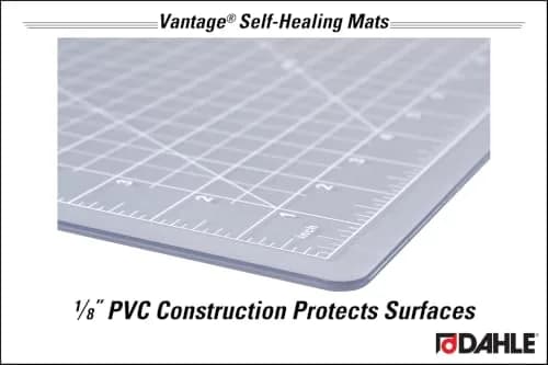 Dahle Vantage 10682 See-Through Self-Healing Cutting Mat, 18"x24" | 5-Layer PVC for Crafts & Sewing thumbnail 7