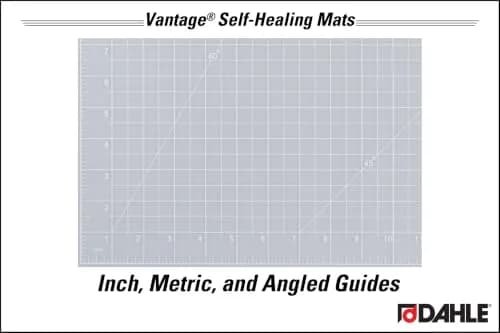 Dahle Vantage 10682 See-Through Self-Healing Cutting Mat, 18"x24" | 5-Layer PVC for Crafts & Sewing thumbnail 3
