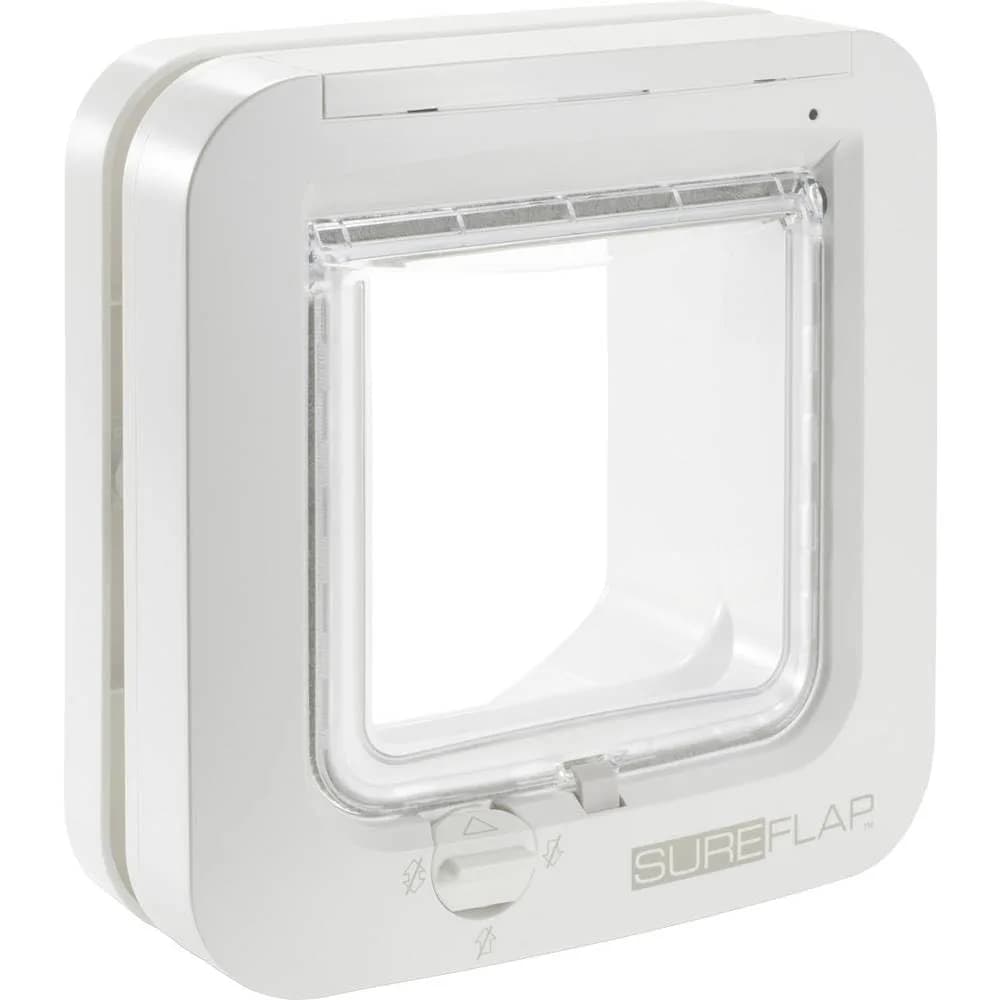 SureFlap Microchip Cat Flap White | Scans Pet's ID on Entry, 12.5cm (4 7/8") H x 14.3cm (5 5/8") W - view 4