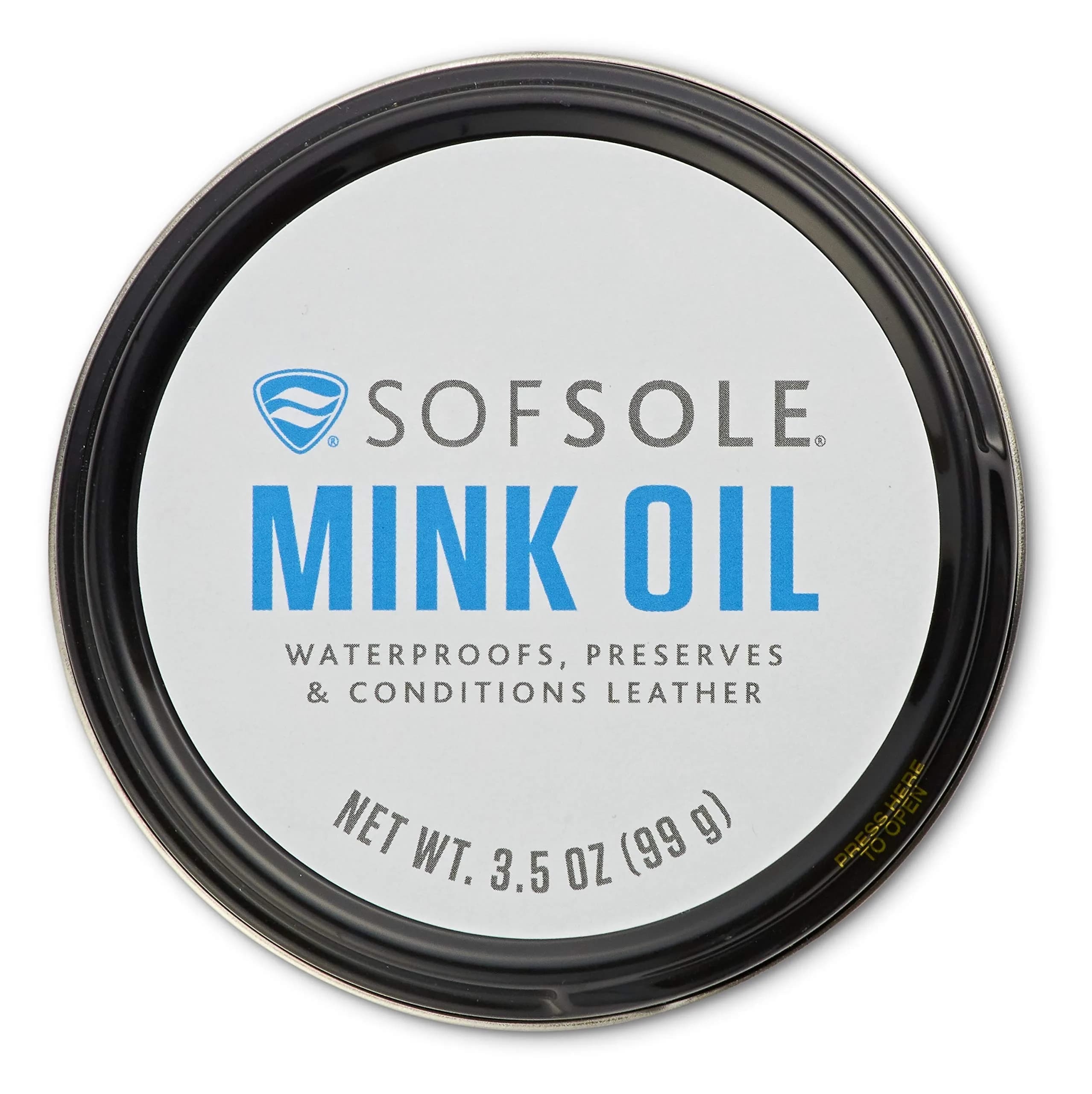Sof Sole Mink Oil for Leather Conditioning & Waterproofing, 100g (3.5 oz) | USA Import - main product image