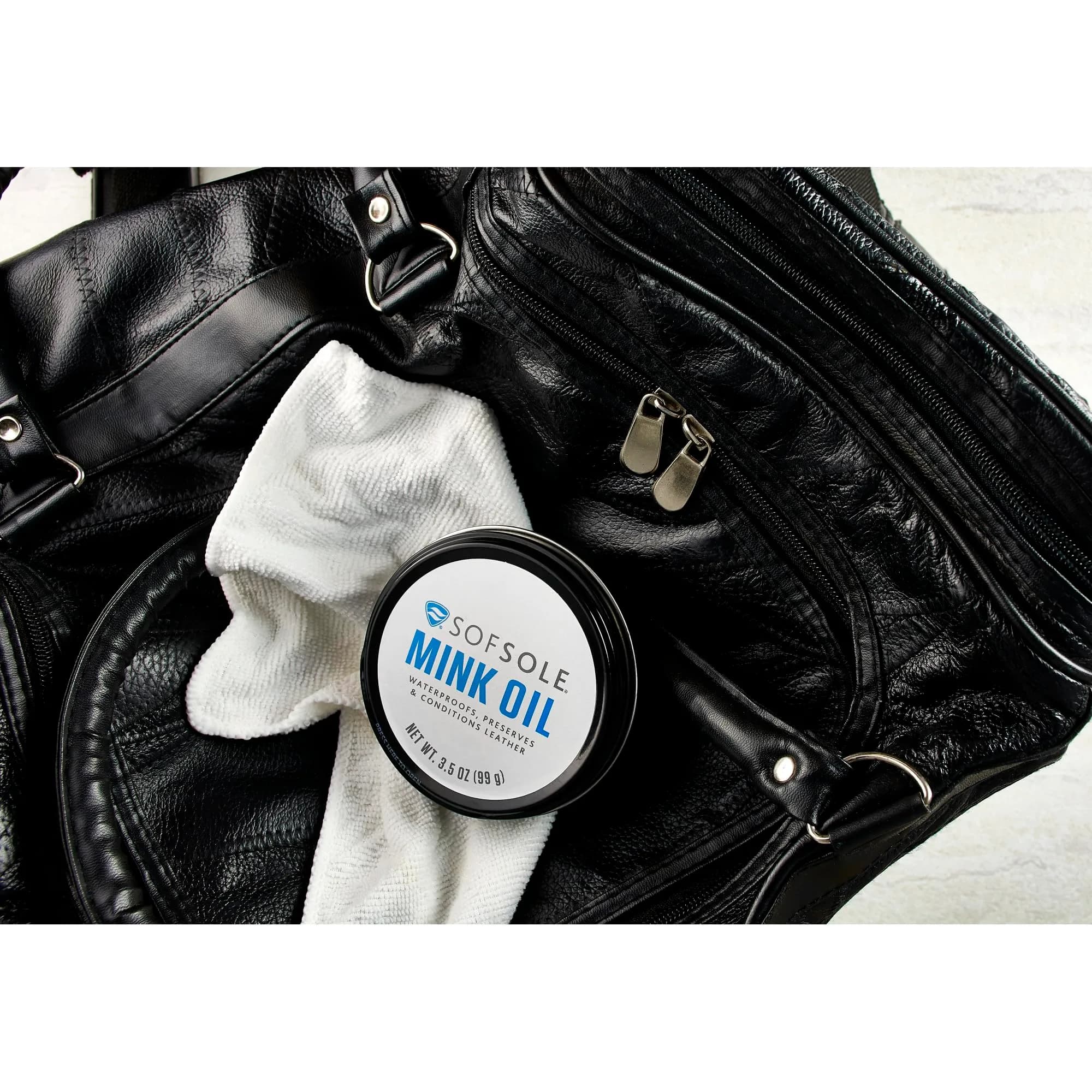 Sof Sole Mink Oil for Leather Conditioning & Waterproofing, 100g (3.5 oz) | USA Import - view 8
