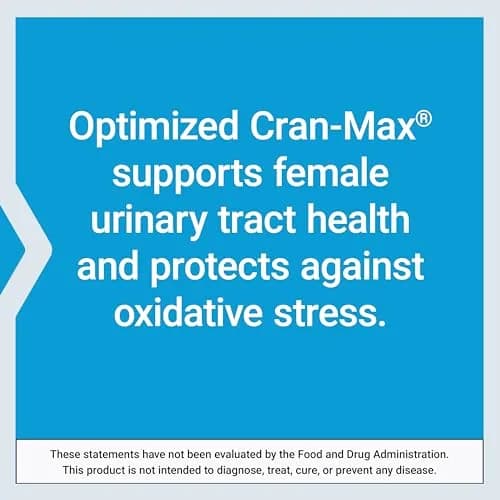 Life Extension Optimized Cran-Max® Cranberry Whole Fruit Concentrate with Hibiscus Extract 60 Capsules | Supports Female Urinary Tract Health thumbnail 6