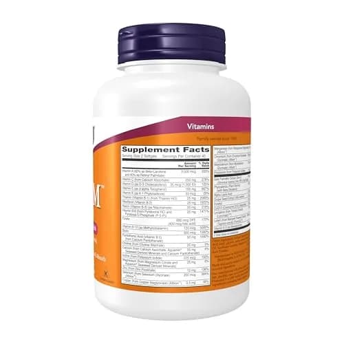 NOW Supplements ADAM Men's Multivitamin 90 Softgels | Supports Men's Health & GI Tolerance thumbnail 2