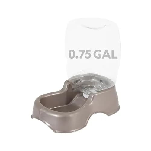 Petmate Pet Cafe Water Dispenser 2.84 L (0.75 GAL) | Gravity-Fed Automatic Waterer for Dogs & Cats thumbnail 1