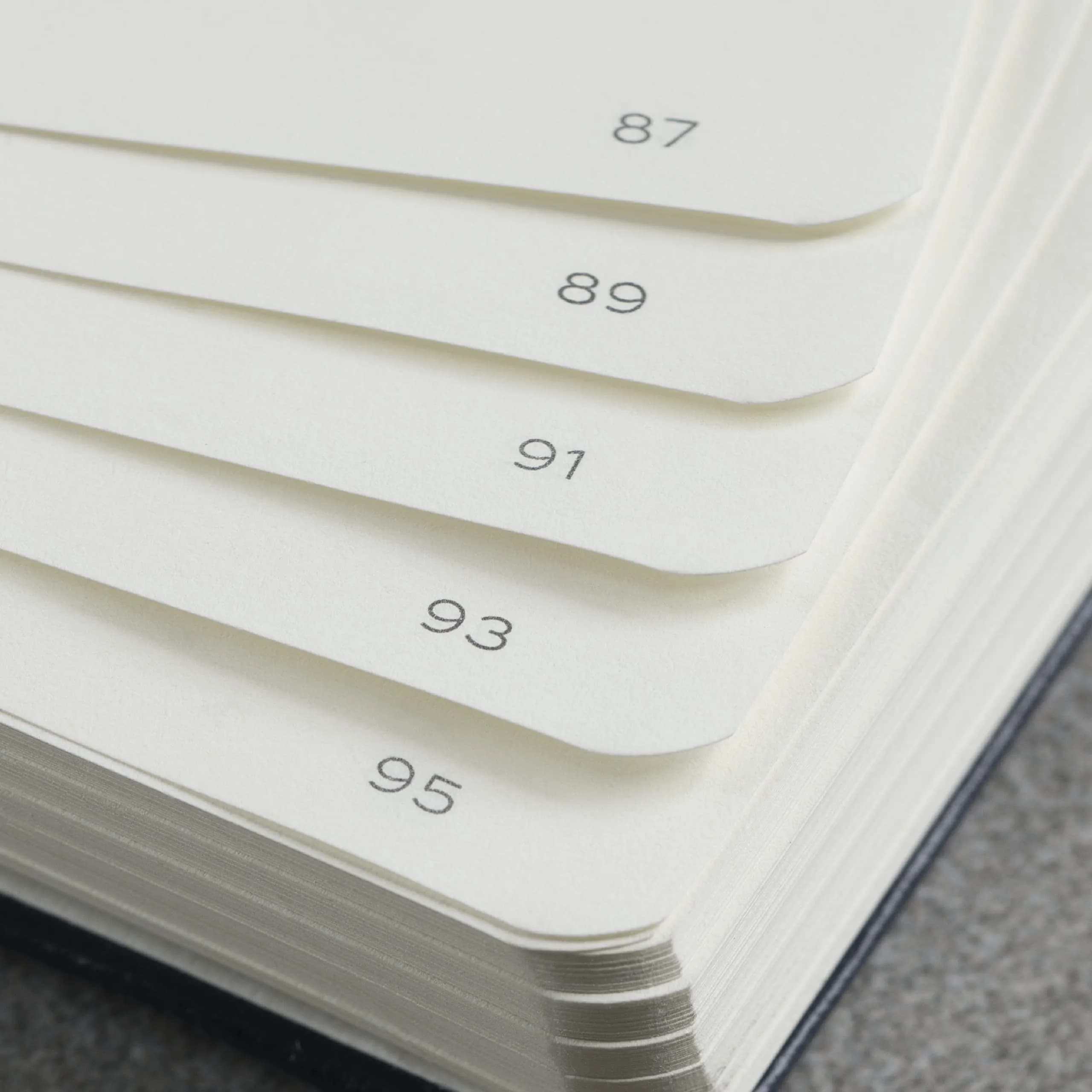 LEUCHTTURM1917 Notebook Softcover Pocket A6-123 Pages Navy | Lightweight, Practical & Durable — Black / Dotted thumbnail 4