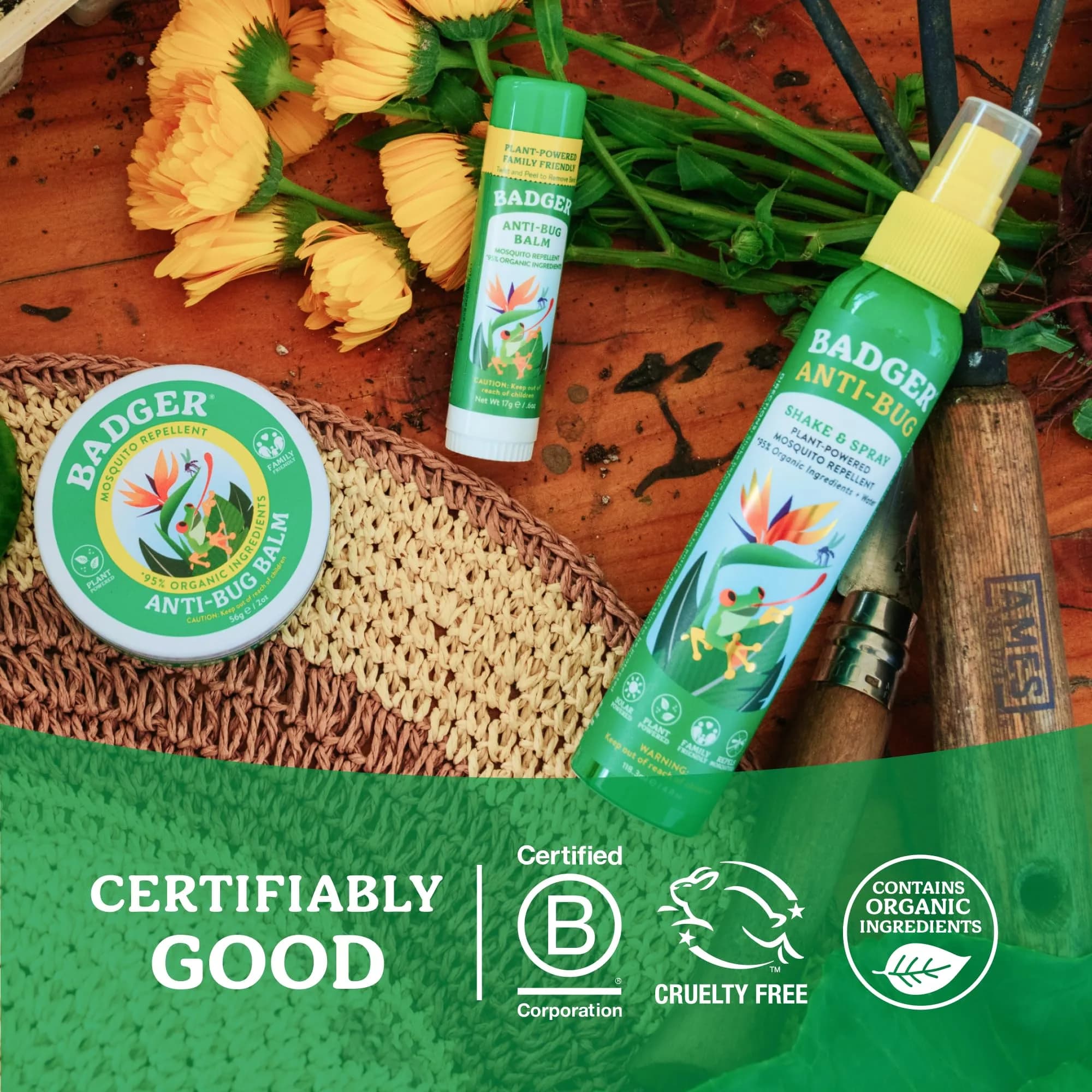 Badger Natural 4 fl oz (118 ml) Insect Repellent Spray | Family Friendly, DEET-Free Mosquito Protection - view 7