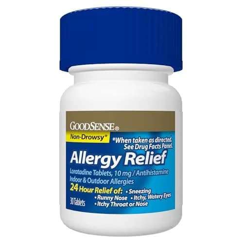 GoodSense Loratadine 10 mg Allergy Relief Tablets, 30 Count | Non-Drowsy 24-Hour Allergy Medicine thumbnail 6