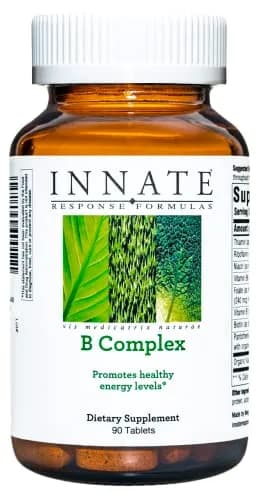 Innate Response Formulas Vitamin B Complex 90 Tablets | Supports Cellular Energy & Nervous System thumbnail 1