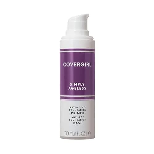 COVERGIRL Simply Ageless Makeup Primer, 30ml (1 Fl Oz) | Hydrates and Smooths Skin for an Ageless Canvas thumbnail 1