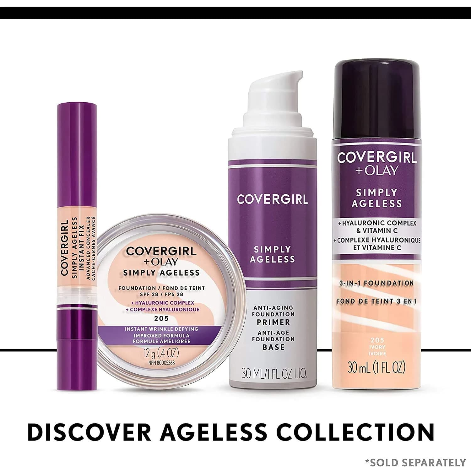 COVERGIRL Simply Ageless Makeup Primer, 30ml (1 Fl Oz) | Hydrates and Smooths Skin for an Ageless Canvas - view 6