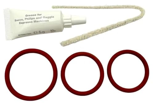 Gaggia Bean to Cup Cleaning Service Kit - Lubricating Grease, 2 x o-Ring gaskets & Brush | Protects espresso machine thumbnail 4
