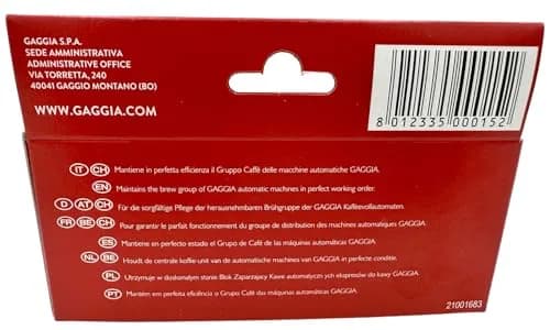 Gaggia Bean to Cup Cleaning Service Kit - Lubricating Grease, 2 x o-Ring gaskets & Brush | Protects espresso machine thumbnail 6
