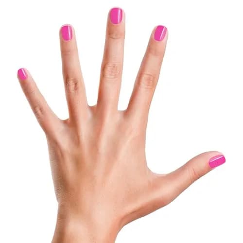 Piggy Paint Nail Polish, Non-Toxic, Natural, Vegan - Neon Pink Shimmer | Safe & Durable for Kids & All Ages thumbnail 4
