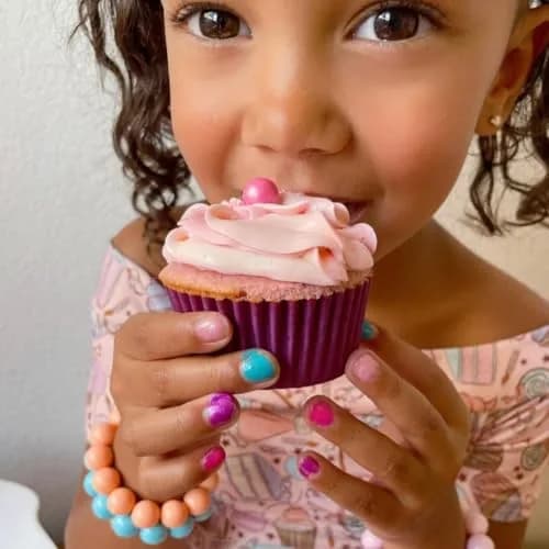 Piggy Paint Nail Polish, Non-Toxic, Natural, Vegan - Neon Pink Shimmer | Safe & Durable for Kids & All Ages thumbnail 11