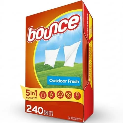 Bounce Outdoor Fresh Scent Fabric Softener Sheets 240 Count | Reduces Static & Wrinkles thumbnail 1