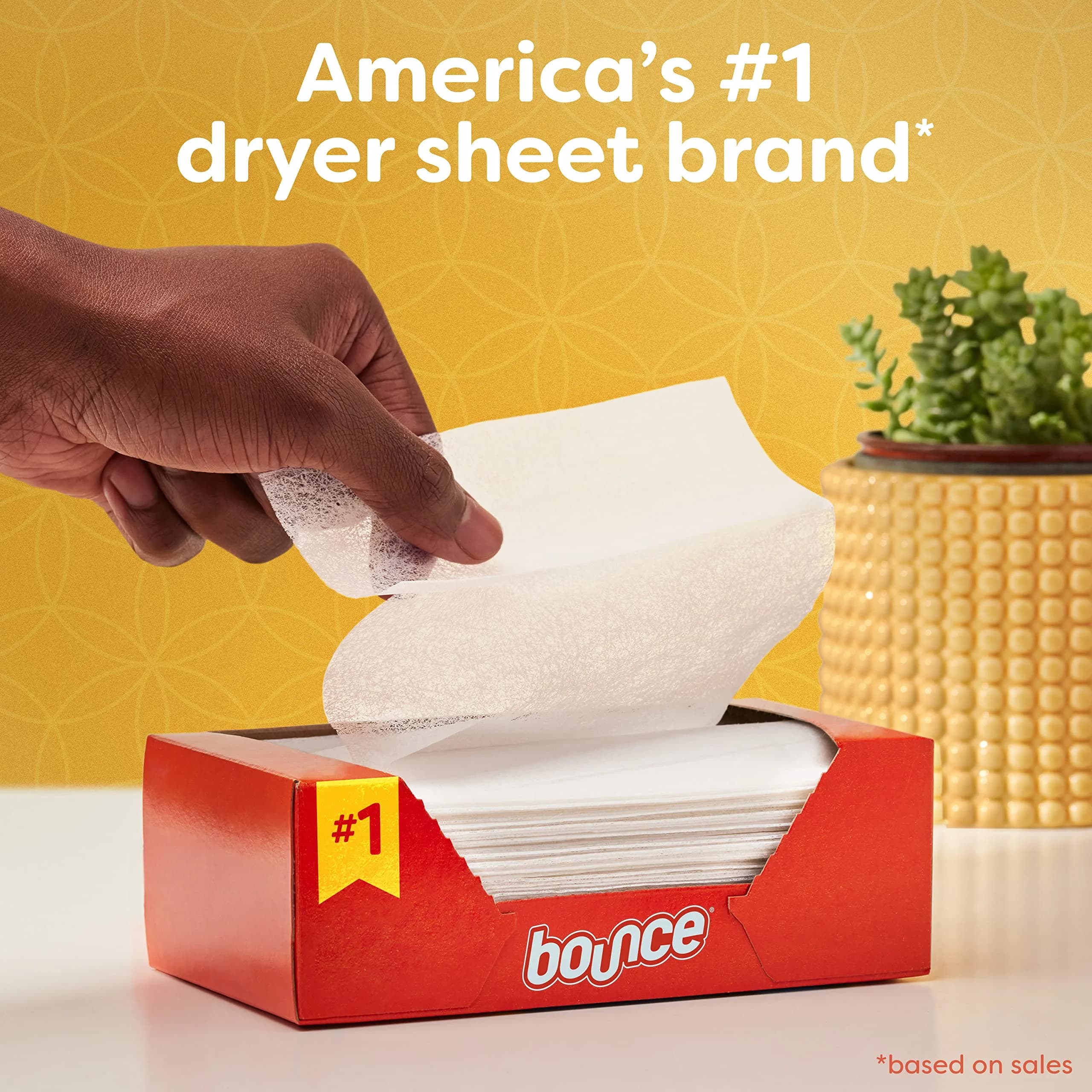 Bounce Outdoor Fresh Scent Fabric Softener Sheets 240 Count | Reduces Static & Wrinkles - view 2