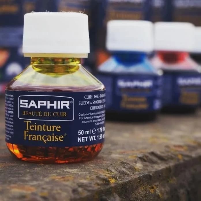 Saphir Teinture Française Leather Dye 50ml | Professional Recoloring for Leather, Suede & Nubuck, Black thumbnail 7