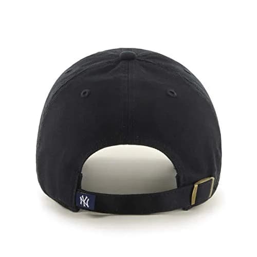 47 Brand New York Yankees Clean Up Baseball Cap - Black | Officially Licensed MLB Fan Gear thumbnail 2