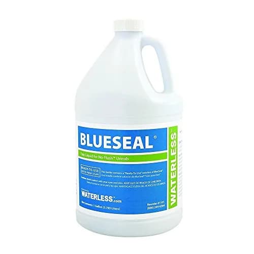 BlueSeal Waterless Urinal Trap Seal Liquid 1 Gallon (3.78 L) | Odor Barrier for All Waterless Urinals thumbnail 1