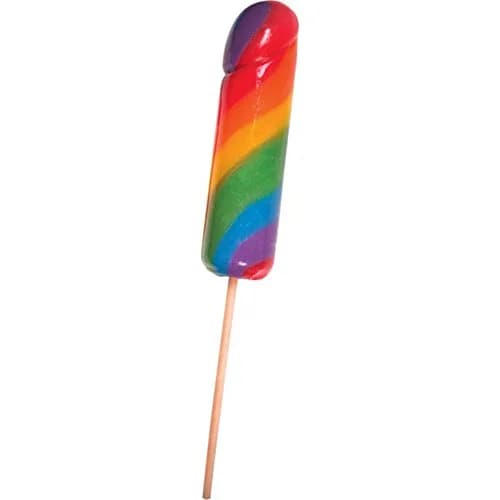 Hott Products Rainbow Jumbo C*ck Pops 6 Piece Set | Fruity Fun for Parties thumbnail 2