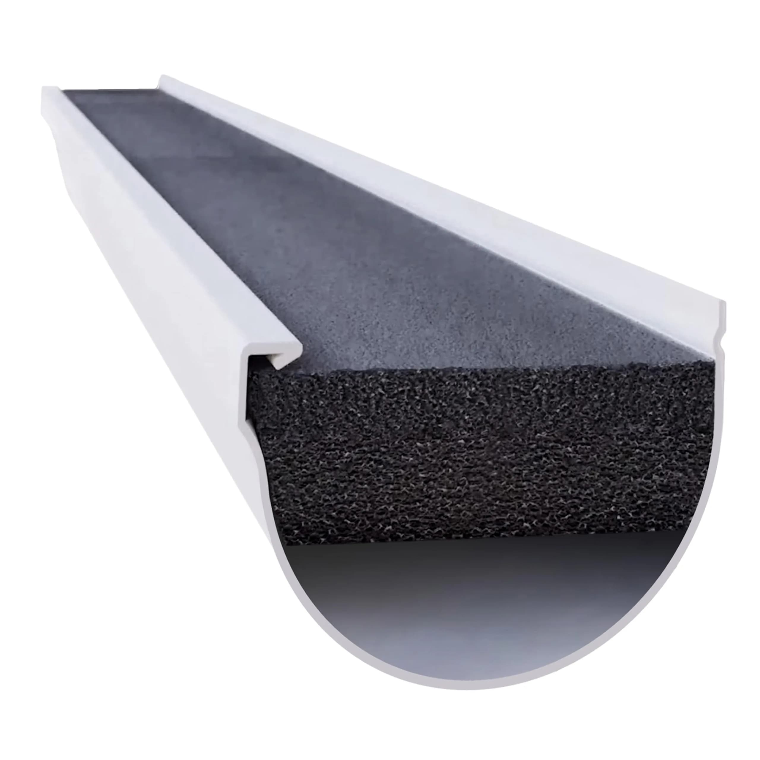 GutterStuff Pro Gutter Guard - 5-Inch Foam Gutter Filter Insert with Leaf Protection & Easy DIY — Pro