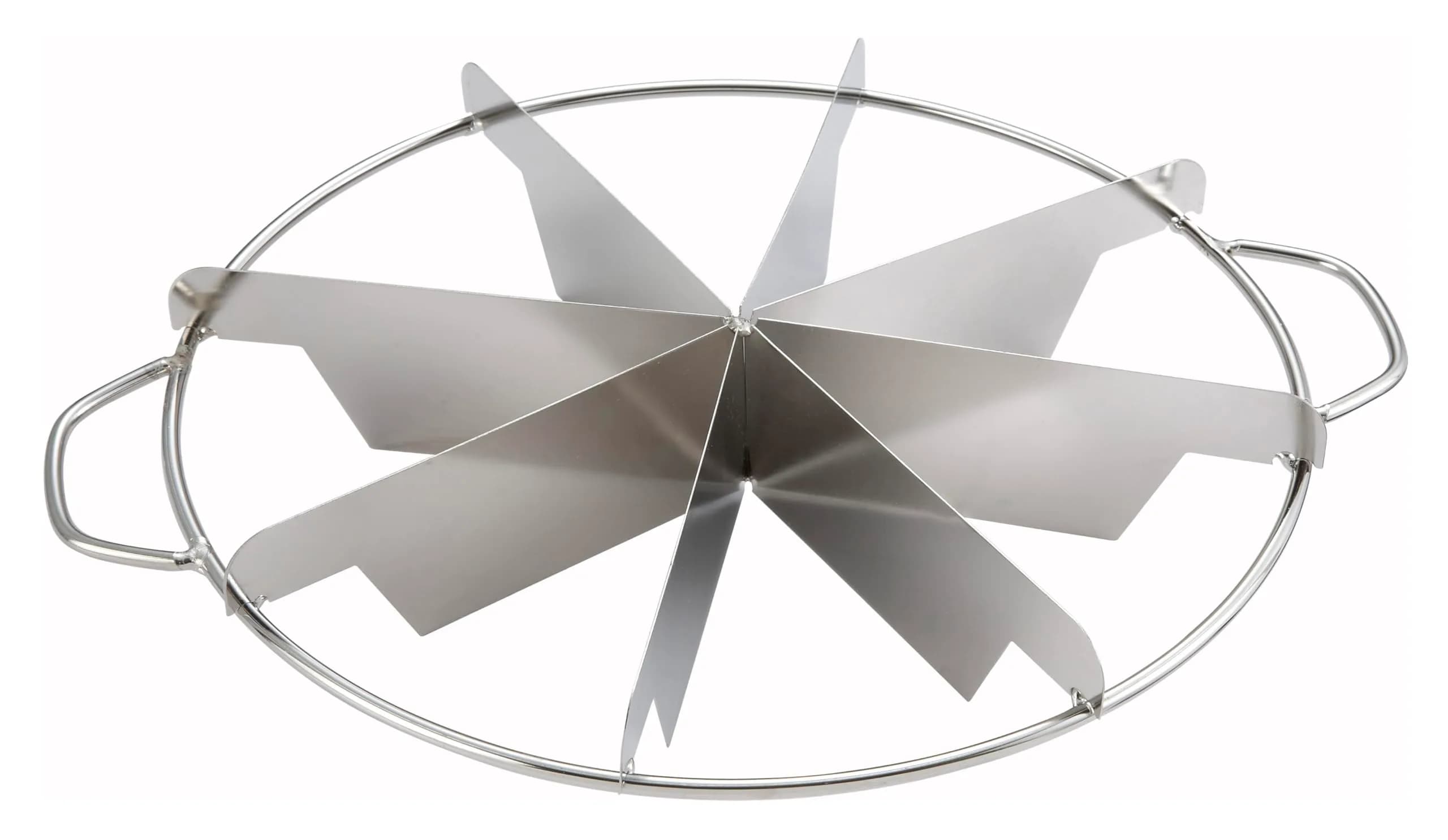 Winco 8 Slices Stainless Steel Pie Cutter | Perfect Pie Slices for Baking & Desserts — Stainless Steel