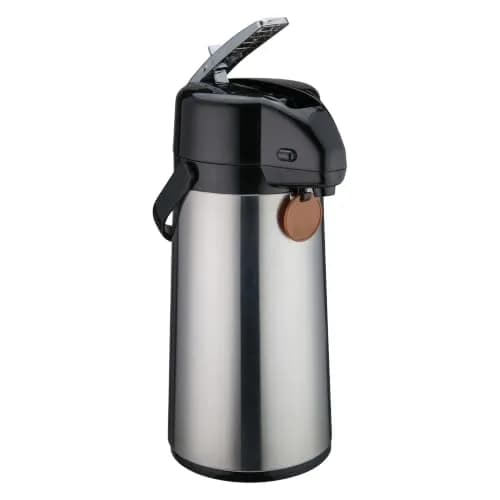 Winco 3 L Stainless Steel Airpot | Commercial Grade, 10hr Heat Retention, Dishwasher Safe thumbnail 5