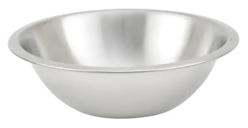 Winco Heavy-Duty Stainless Steel Mixing Bowl 1.5 qt | Commercial-Grade, Dishwasher Safe - main product image
