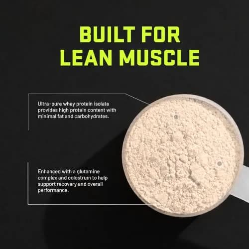 Ultimate Nutrition ISO Sensation 93 Whey Isolate Banana Ice Cream 5 lb | 30g Protein, Low Carb, Keto Friendly, Made in USA thumbnail 6