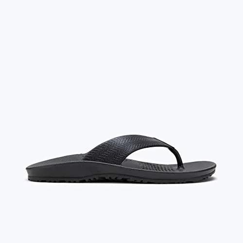 OKABASHI Men's Surf Flip Flops (Black, XL) | Supportive, Washable, Made in USA thumbnail 2