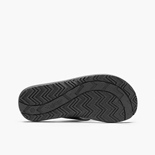 OKABASHI Men's Surf Flip Flops (Black, XL) | Supportive, Washable, Made in USA thumbnail 3