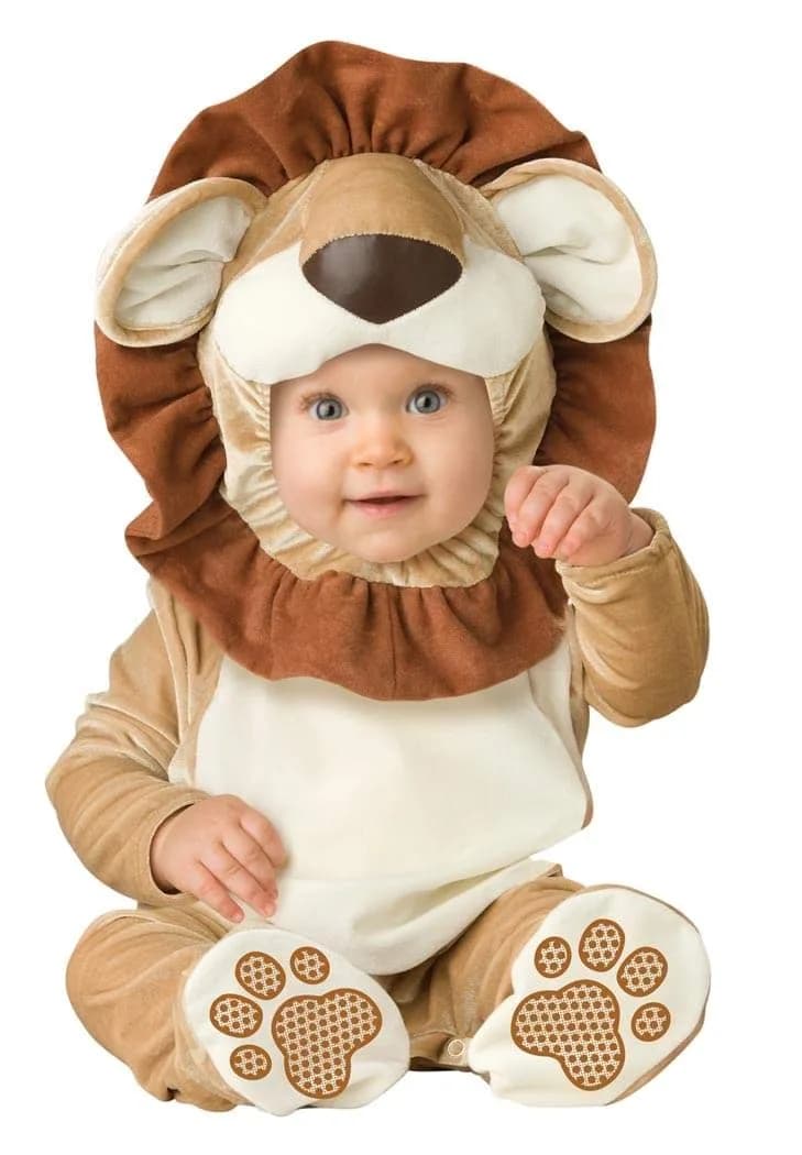 InCharacter Lovable Lion Infant Costume 6-12 Months (0.2 kg / 0.44 lb) — Brown
