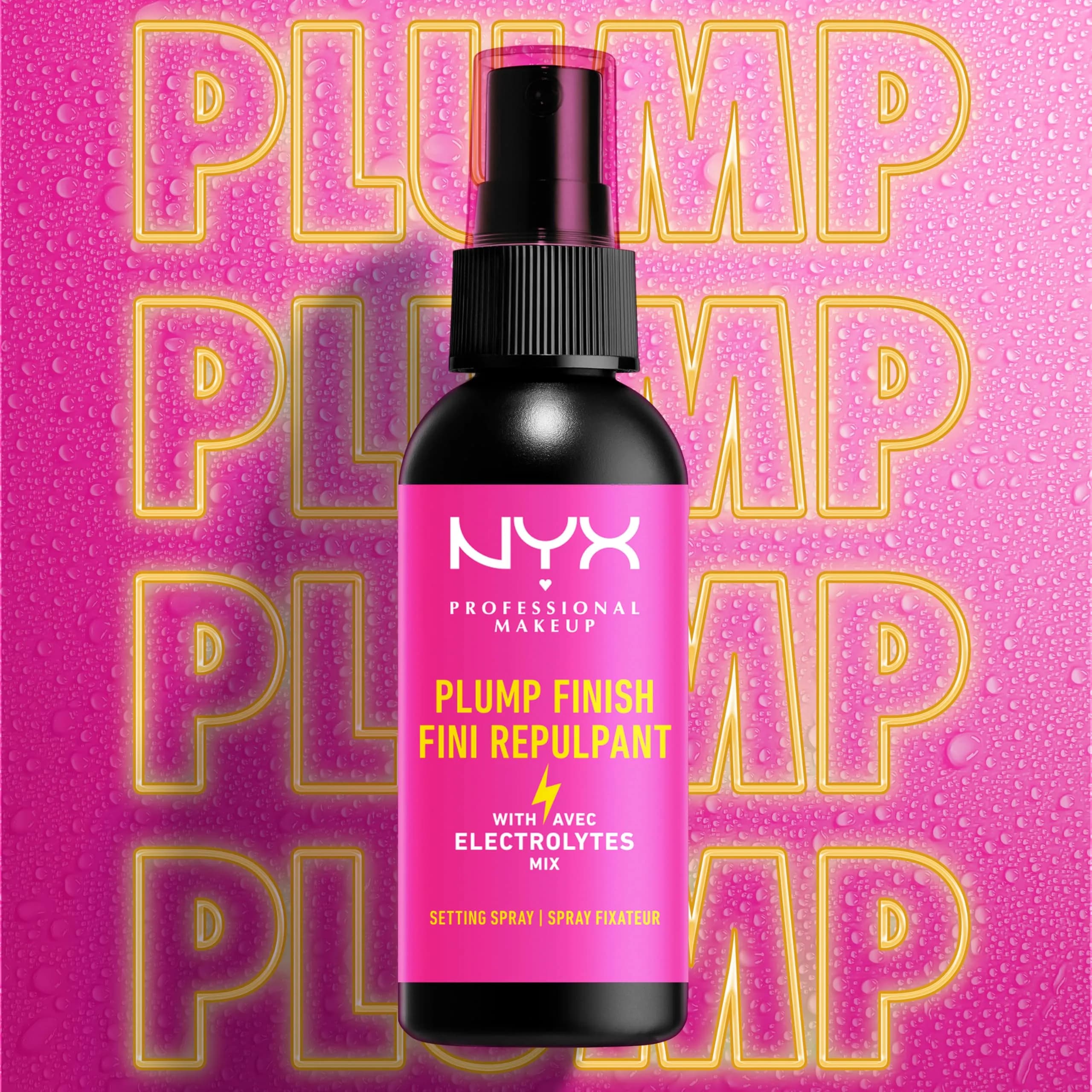 NYX PROFESSIONAL MAKEUP Plumping Finish Makeup Setting Spray - Vegan Formula, Lightweight Face Mist for 16HR Wear - view 2