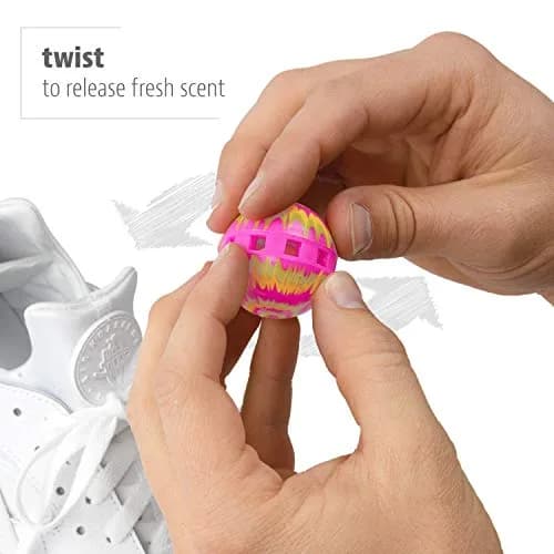 Sneaker Balls Odor-Fighting Shoe Fresheners 2 Pack | Eliminates Smells & Freshens Shoes thumbnail 4