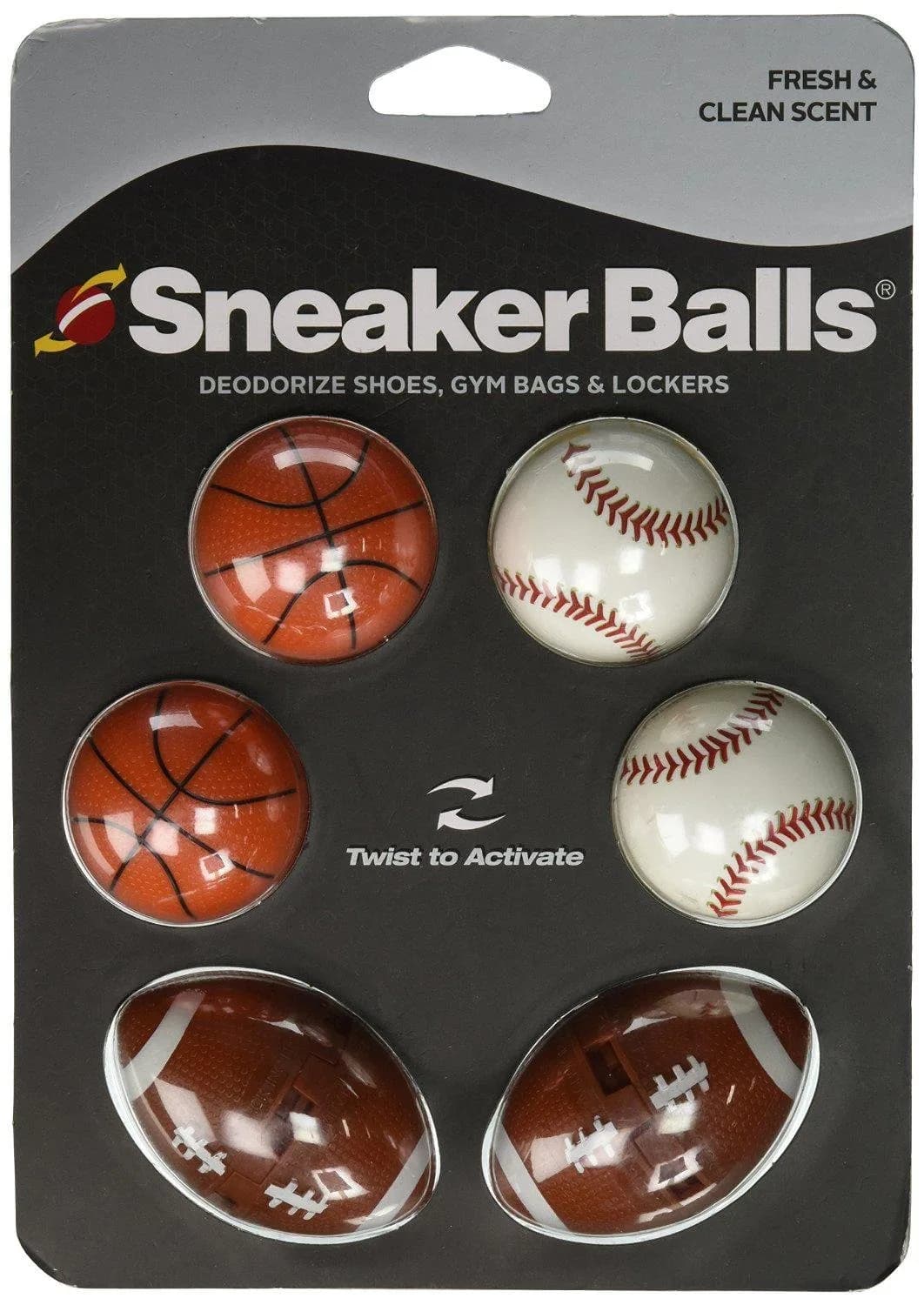 Sneaker Balls Odor-Fighting Shoe Fresheners 6 Pack | Effective Odor Control for Sneakers & Gear